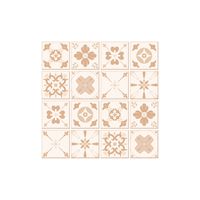 Ethnic Geometric Yellow Pattern Lattice Tile Renovation Stickers main image 6