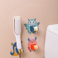 Cute Cartoon Bathroom Seamless Hook Shower Clip main image 4