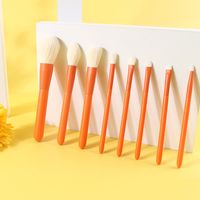 Großhandel Einfaches Vierfarbiges 10 Tragbares Make-up-pinsel-set sku image 5