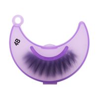 Fashion 1 Pair Thick Handmade Natural Eyelashes sku image 4