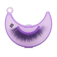 Fashion 1 Pair Thick Handmade Natural Eyelashes sku image 8