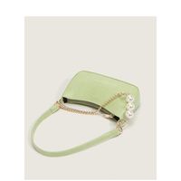 Summer Fashion Crocodile Pattern Pearl One-shoulder Armpit Bag main image 6