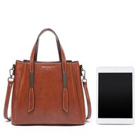 Korean Fashion Simple Portable Large Capacity Messenger Bag main image 5