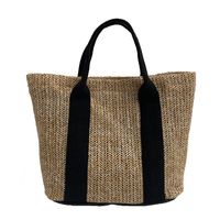 Fashion Leisure Straw Woven Beach Hand Bag main image 3