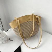 Korean Casual Fashion Straw Woven Portable Handbags main image 2