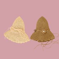 Fashion  Rose Breathable Wide-brimmed Straw Hat main image 4