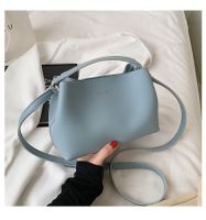 Simple Fashion Solid Color One-shoulder Messenger Bag sku image 3