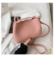 Simple Fashion Solid Color One-shoulder Messenger Bag sku image 5