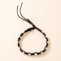 Simple Black String Bead Handmade Bracelet main image 5