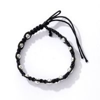 Simple Black String Bead Handmade Bracelet main image 6