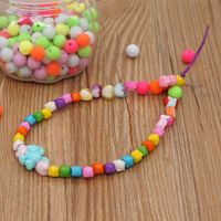 Mobile Phone Chain Candy Color Love Acrylic Beads Short Mobile Phone Lanyard main image 5