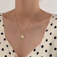 Simple Irregular Letter Brand Necklace main image 2