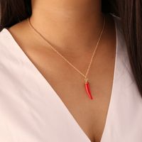 Fashion Heart 304 Stainless Steel Alloy Stoving Varnish 18K Gold Plated Women'S Necklace main image 6