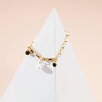 Bracelet En Alliage De Perles À Boucle Ot De Mode En Gros main image 6