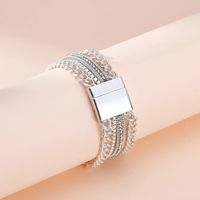 Simple Casual Multi-layer Leather Buckle Bracelet main image 4