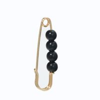 Simple Geometric Pearl Alloy Pin sku image 10