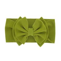 Fashion Children's Solid Color Double-layer Bowknot Hairband sku image 2
