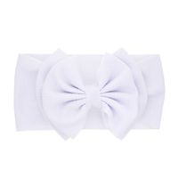 Fashion Children's Solid Color Double-layer Bowknot Hairband sku image 3