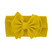 Fashion Children's Solid Color Double-layer Bowknot Hairband sku image 4