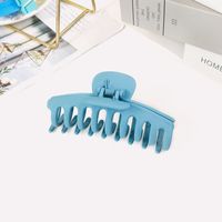 Fashion Morandi Color Frosted Plate Hair Clip sku image 2
