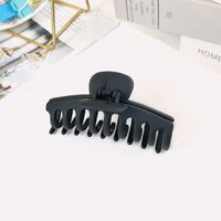 Fashion Morandi Color Frosted Plate Hair Clip sku image 3