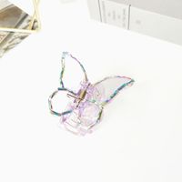 Korean Transparente Butterfly Acrylic Shark Clip sku image 8