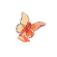 Korean Transparente Butterfly Acrylic Shark Clip main image 6