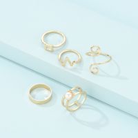 Fashion Infinite Symbol Joint Ring 5-piece Set main image 4