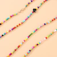 Bohemian Style Color Rice Bead Necklace main image 3