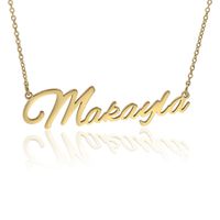Fashion English Name Stainless Steel Necklace main image 5
