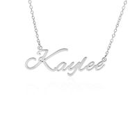Fashion English Name Stainless Steel Necklace sku image 5