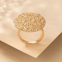 Nihaojewelry Jewelry Wholesale Ancient Gold Round Ring main image 3