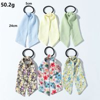 Nihaojewelry Jewelry Wholesale Floral Bow Ribbon Hair Rope main image 1