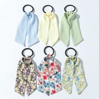 Nihaojewelry Jewelry Wholesale Floral Bow Ribbon Hair Rope main image 3