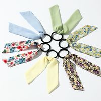 Nihaojewelry Jewelry Wholesale Floral Bow Ribbon Hair Rope main image 6