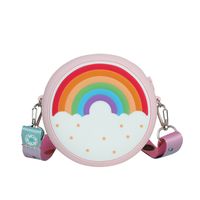 Fashion Cute Rainbow Little Star Silicone Children Messenger Bag main image 3