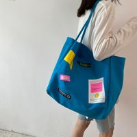 Fashion Printing Large-capacity Portable Shoulder Canvas Bag sku image 2