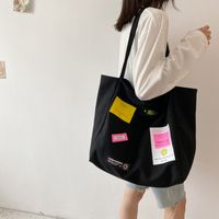 Fashion Printing Large-capacity Portable Shoulder Canvas Bag sku image 3