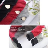 Korean Fabric Woolen Knitting Fold Headband main image 5