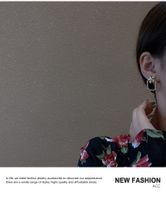 Nihaojewelry Bijoux En Gros Fleur Boucles D&#39;oreilles En Zircon Carré main image 6