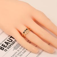 Retro Heart-shaped Lips Shape Copper Opening Ring main image 3