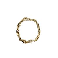Fashion Stacking Hollow Thick Chain Copper Bracelet main image 6