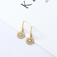 Fashion Geometric Plating Stainless Steel No Inlaid Earrings main image 3