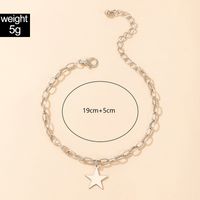 Nihaojewelry Simple Five-pointed Star Bracelet Wholesale Jewelry main image 7