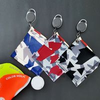 Korean Style Easy To Pull Hanging Buckle Golf Cleaning Towel main image 3
