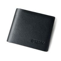 Korean Solid Color Cross Section Leather Wallet Wholesale main image 5