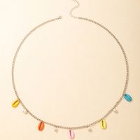 Nihaojewelry Simple Color Shell Pearl Tassel Waist Chain Wholesale Jewelry main image 5