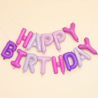 Fashion Happy Birthday Balloon Decoration Set sku image 1