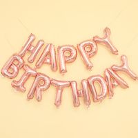 Fashion Happy Birthday Balloon Decoration Set sku image 6