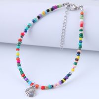 Nihaojewelry Jewelry Wholesale Shell Pendant Beads Anklet sku image 1